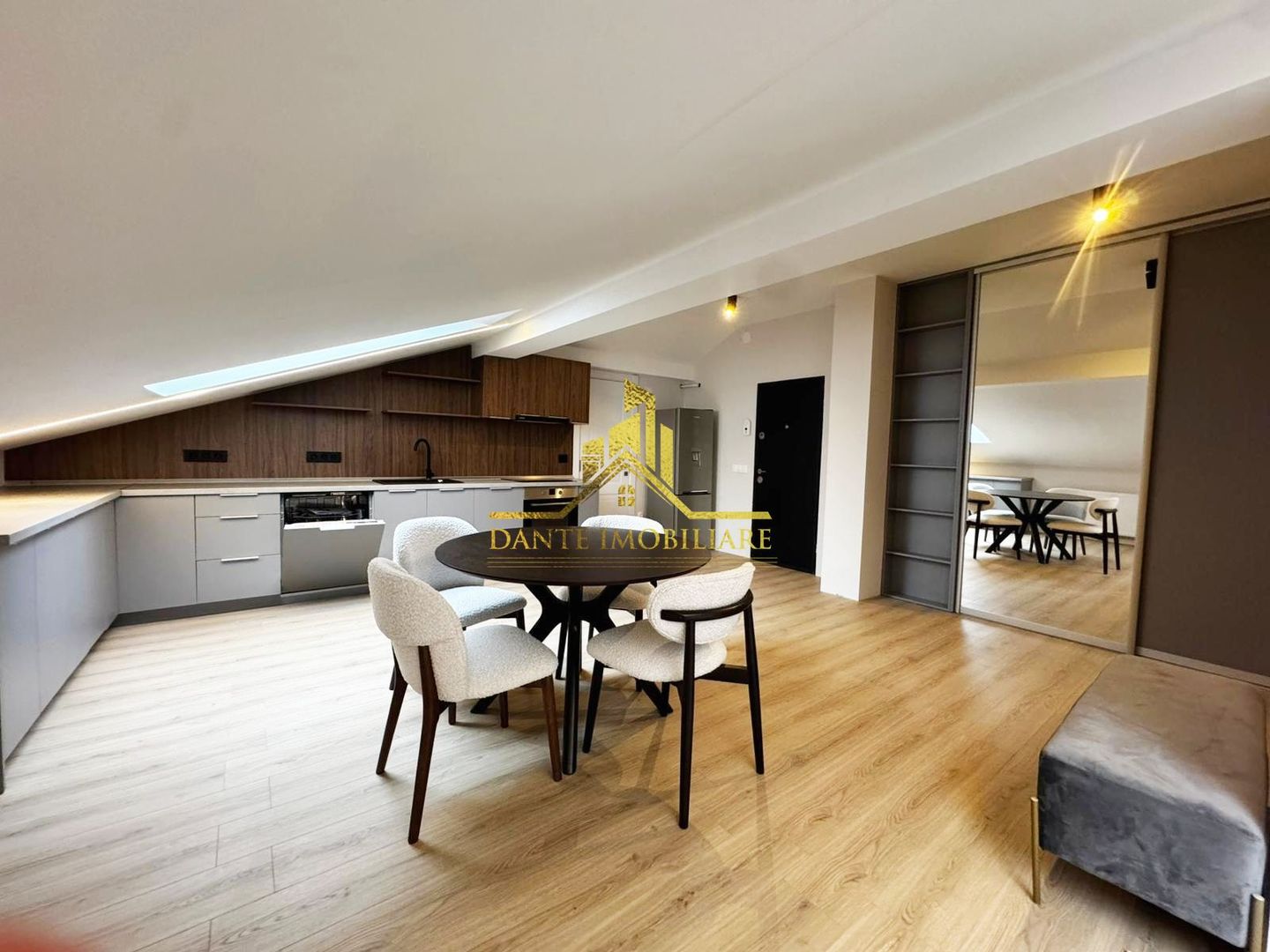 3 camere, TOTUL NOU, mobilat lux, bloc nou, parcare, Borhanciului - Poză 2