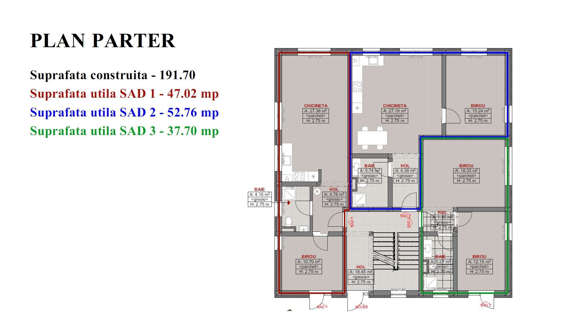 Giroc-Eso | S.A.D-uri si Apartamente cu 1 si 2 camere - Poză 7