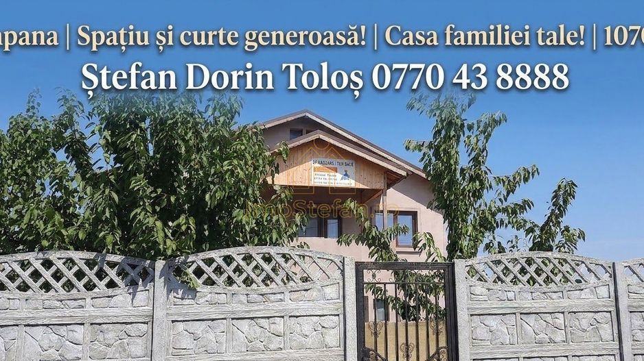 Cumpana Spațiu și curte generoasă! Casa familiei tale! - Poză 1