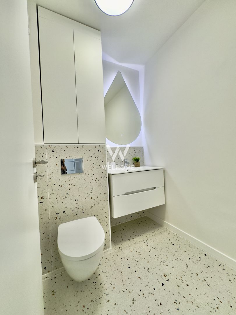 Penthouse 5 camere, 3 băi, finisat la cheie, orientare SUD - întabulat - Poză 12