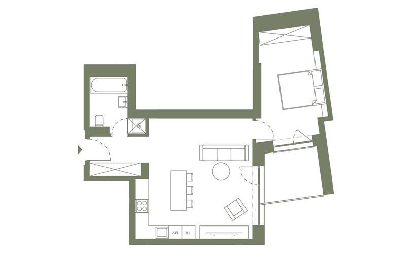 Apartament ultrafinisat, într-un ansamblu rezidențial premium! - Schiță 4