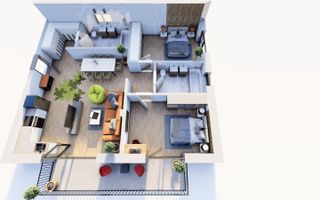 Apartamente 3 Camere – Etaj 1 | Bloc Nou Exclusivist | Cartierul Arhitectilor - Poză 8