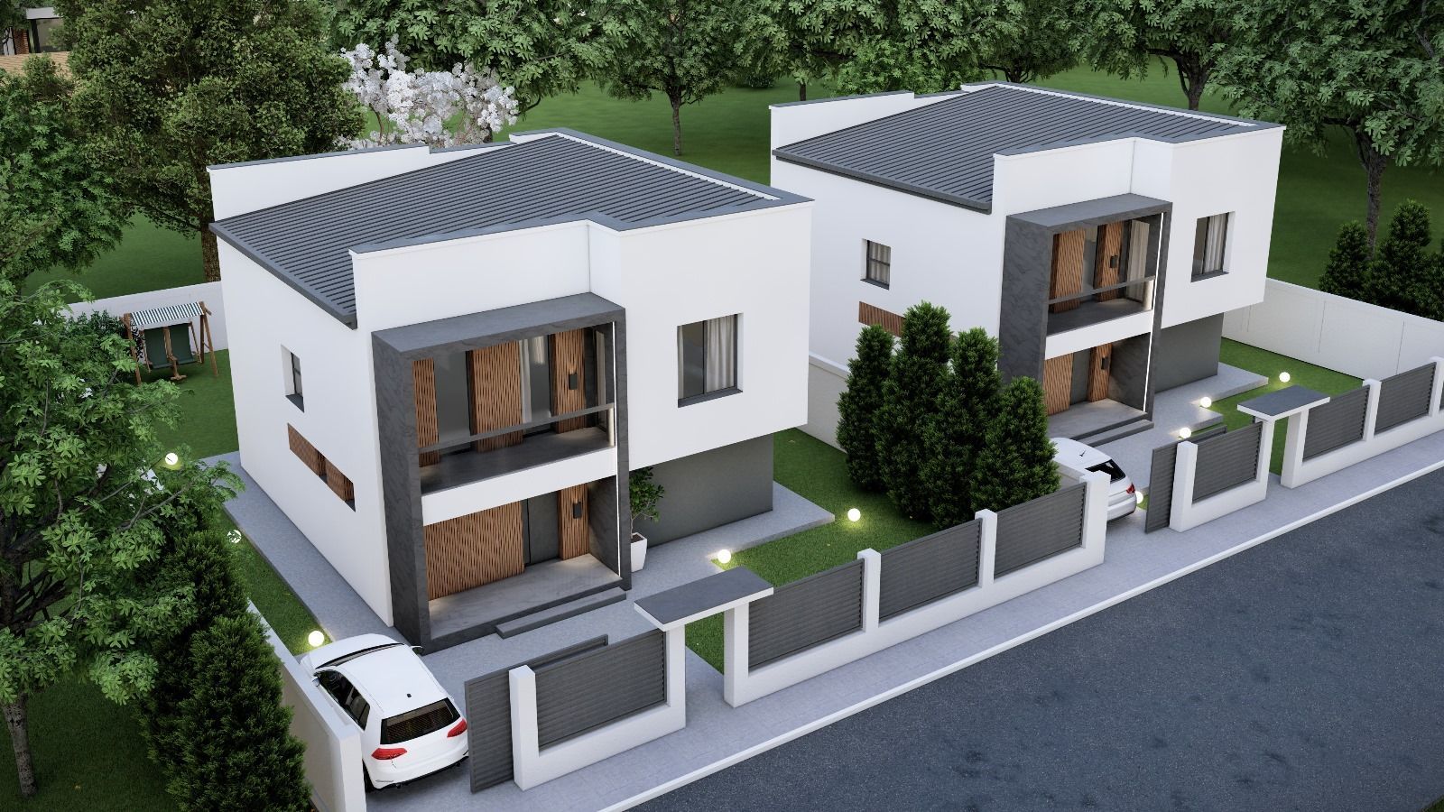 Vile PASIVE Otopeni 5 camere, 400m2 curte - Poză 2