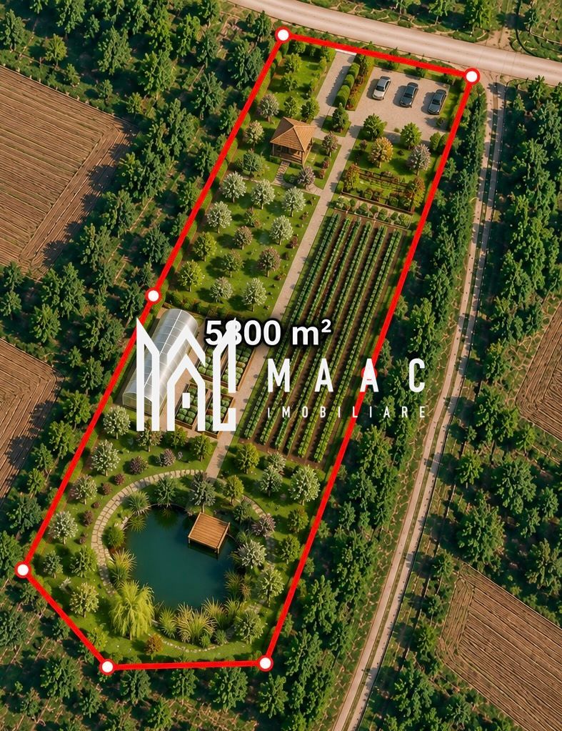 Teren 5800MPU I Acces drum I Ideal Construcție I Zona retrasă I Cabana - Poză 1
