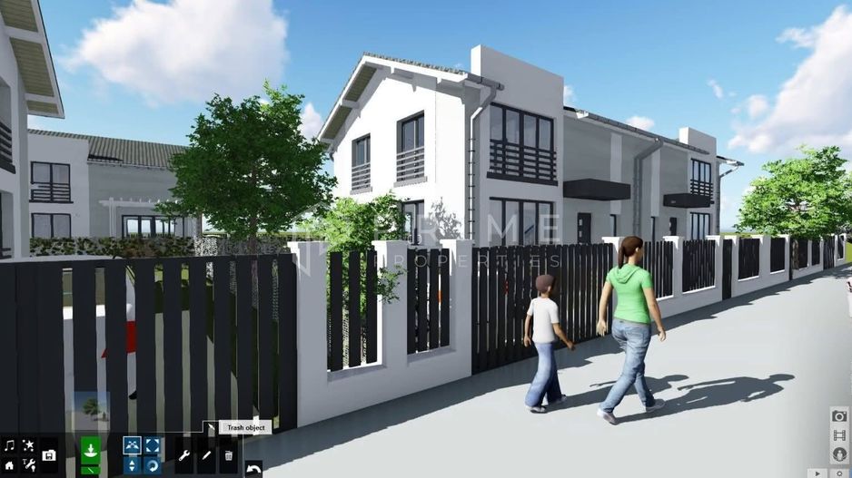 Construcție nouă, zonă liniștită – case 3 dormitoare, teren 250 mp - Poză 10