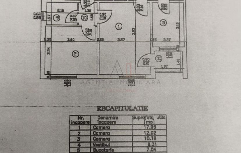3 Camere | 9 min Metrou Titan - Schiță 14