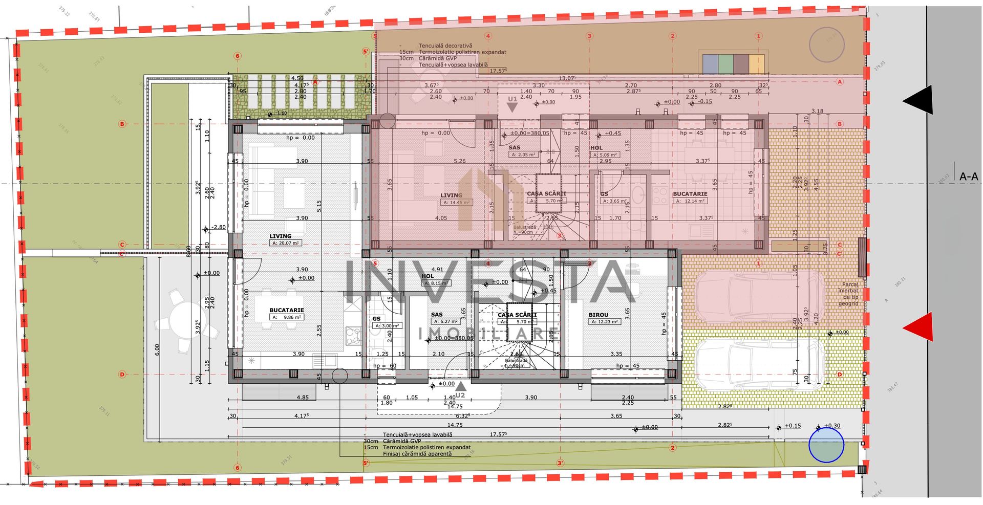 Duplex premium | 222 mp | curte si terase | Andrei Muresanu - Schiță 7