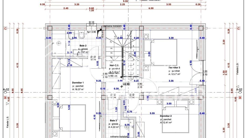 Casa Individuala cu 4 camere si curte in SIbiu, zona Turnisor - Schiță 14
