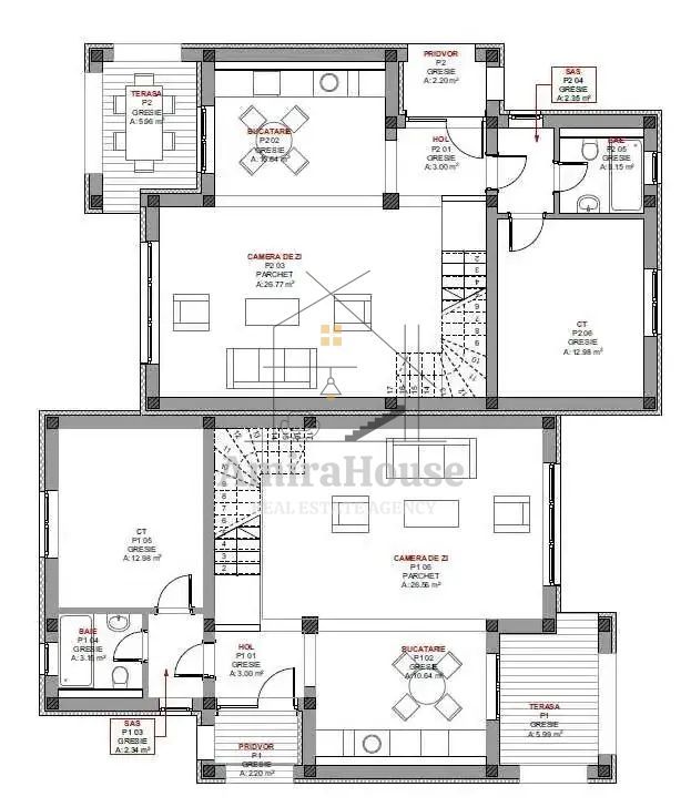 Casa tip duplex 125 mp utili, teren 500 mp, Feleacu - Poză 18
