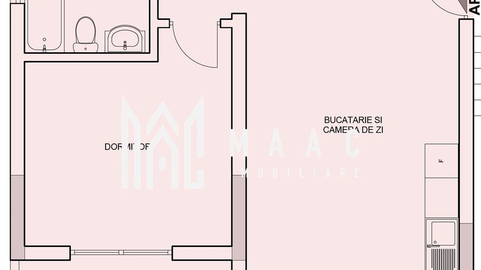 APARTAMENT 2 CAMERE | AVANS 21.000€ | COMISION 0% - Poză 1
