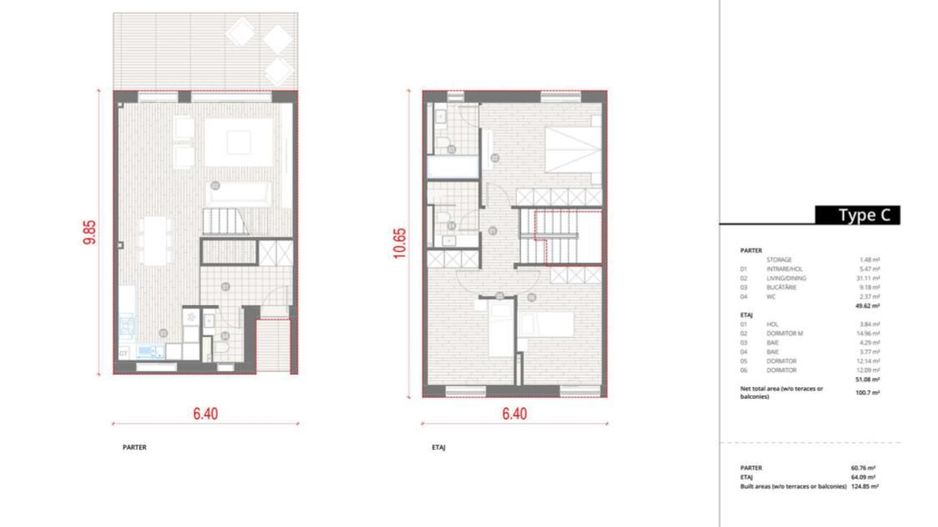 Casa 4 camere cu 2 locuri de parcare - Poză 21