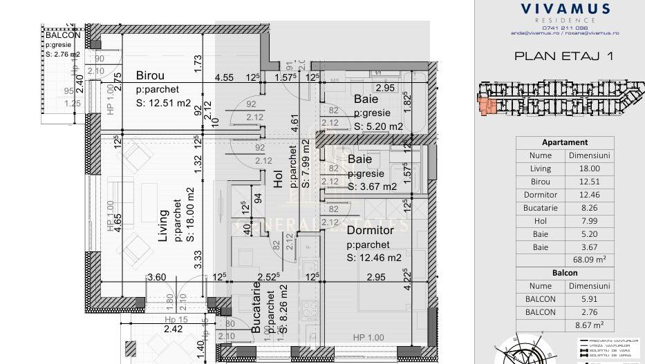 APARTAMENT 3 CAMERE, Tractoru, Brasov - Poză 2