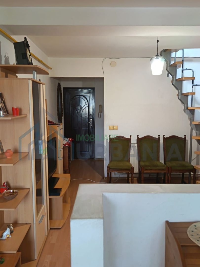 Apartament 2 camere, 50 mp, mobilat si utilat, cu centrala termica, Nicolina, aproape de Pallas - Poză 3