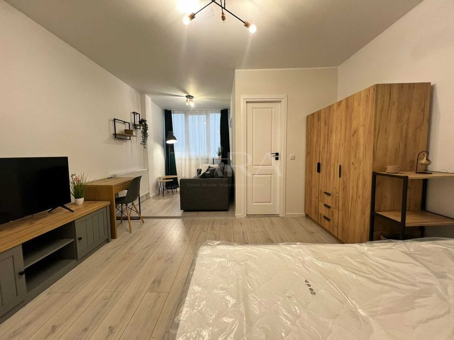 Garsonieră renovată, 31 mp, cu panoramă, aproape de Iulius Mall. - Poză 1