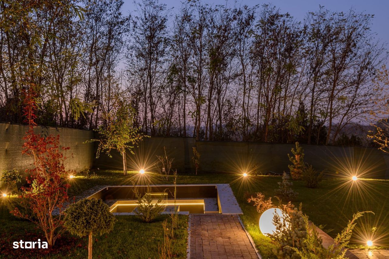 Casa in sistem smart home pe malul lacului Buftea de inchiriat - Poză 2