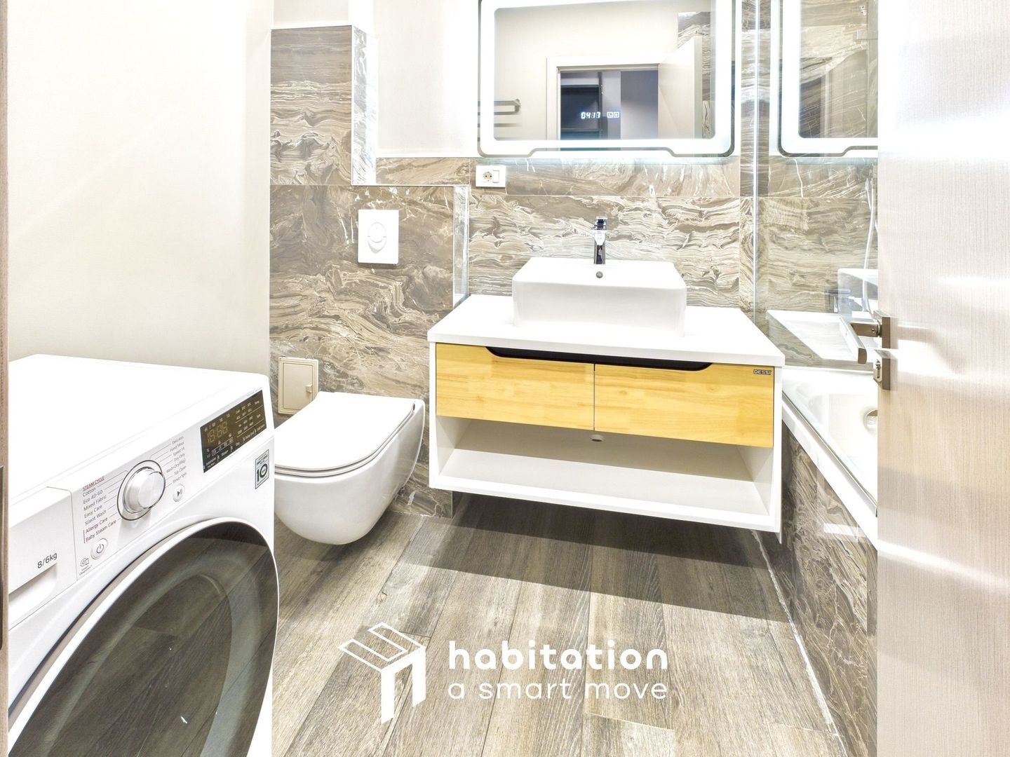 Locuință cu personalitate: 2 camere, aproape de centru, sală de sport - Poză 16