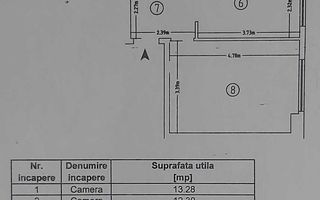Apartament 3 cam. Decomandat, et.3/8 70 MP Dacia - Statia Bicaz - Poză 8