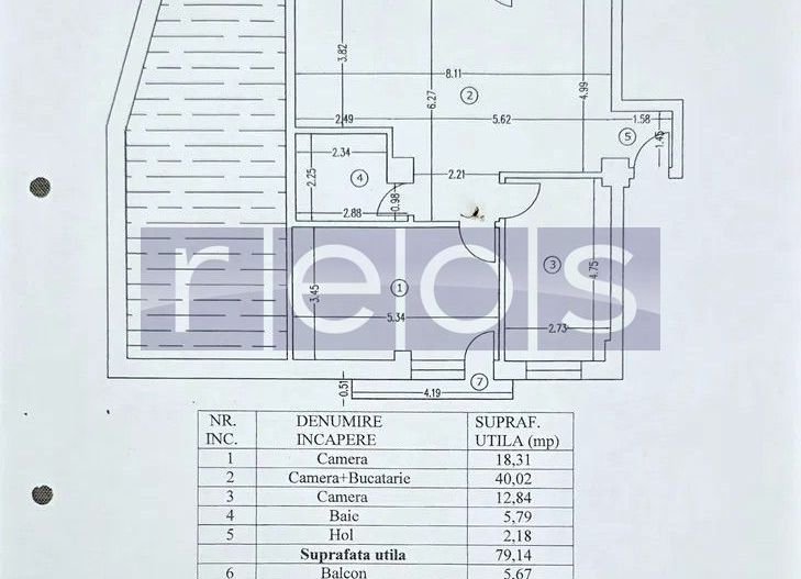 VANZARE APARTAMENT 3 CAMERE TEPES VODA CALEA CALARASILOR 87MP MANSARDA - Poză 11
