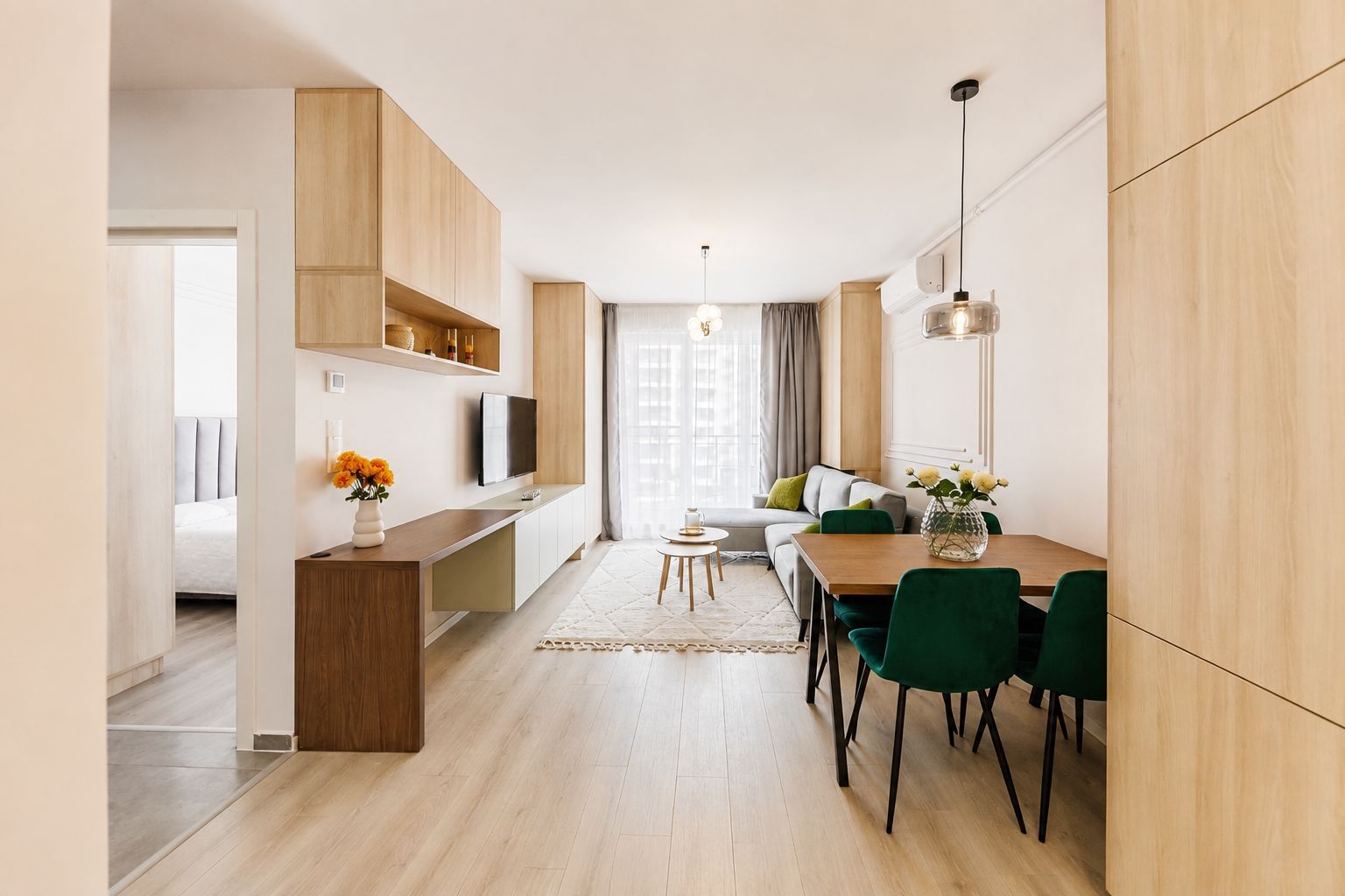 Apartament nou cu 2 camere | Denya Forest - Poză 3
