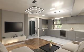 Apartament 2 camere, zona Bucium, bloc nou, intabulat, etaj 1, 53 mp - Poză 3