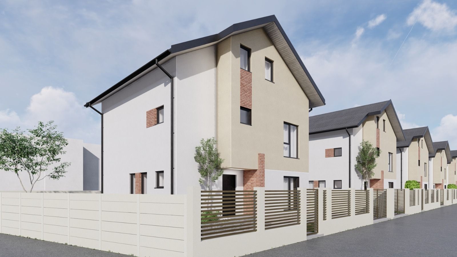 Vile individuale P+1+M – stil de viață modern, aproape de parc - Poză 5