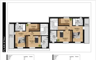 DUPLEX DE VANZARE| ZONA SUPERBA | TAUTI | - Schiță 22