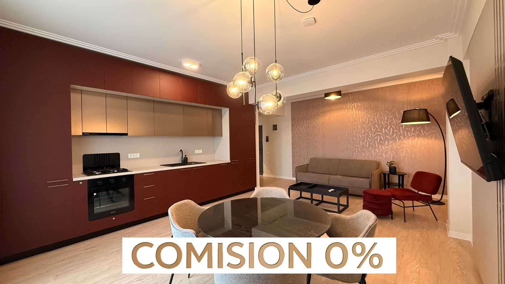 Comision 0% Apartament 2 camere | 54 mp | Balcon 7 mp | Etaj 1 | Mobilat - Poză 6