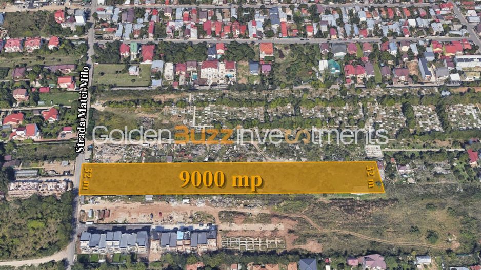 Teren 9.000 mp – Str. Matei Milo, Voluntari | Dezvoltare sau asociere - Poză 2