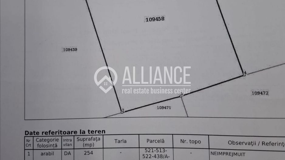 Valu lui Traian (COD 07) Teren intravilan in suprafața de 254 mp - Poză 2