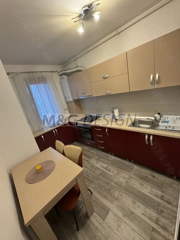 Inchiriez apartament 2 camere etaj 2 Giroc, amenajat, 5 min de ESSO - Poză 1