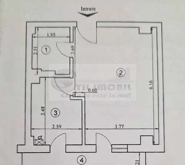 Ap 1 cam, 45 mp, bloc nou intab., mobilat, 99.800 € - Poză 5
