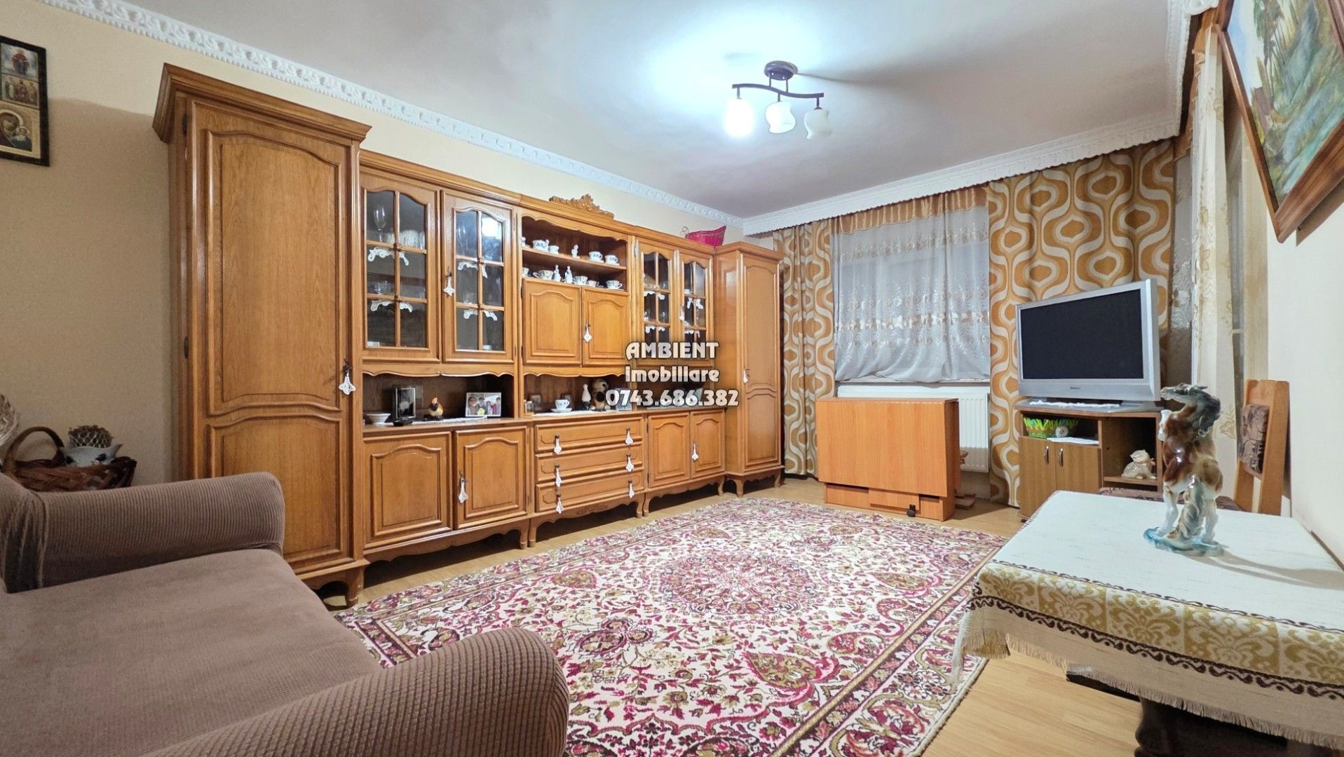 Apartament cu 2 camere, mobilat, Vaslui zona GARĂ; - Poză 1
