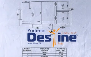 Comision 0% Apartament 1 cameră mobilat utilat loc de parcare - Poză 11