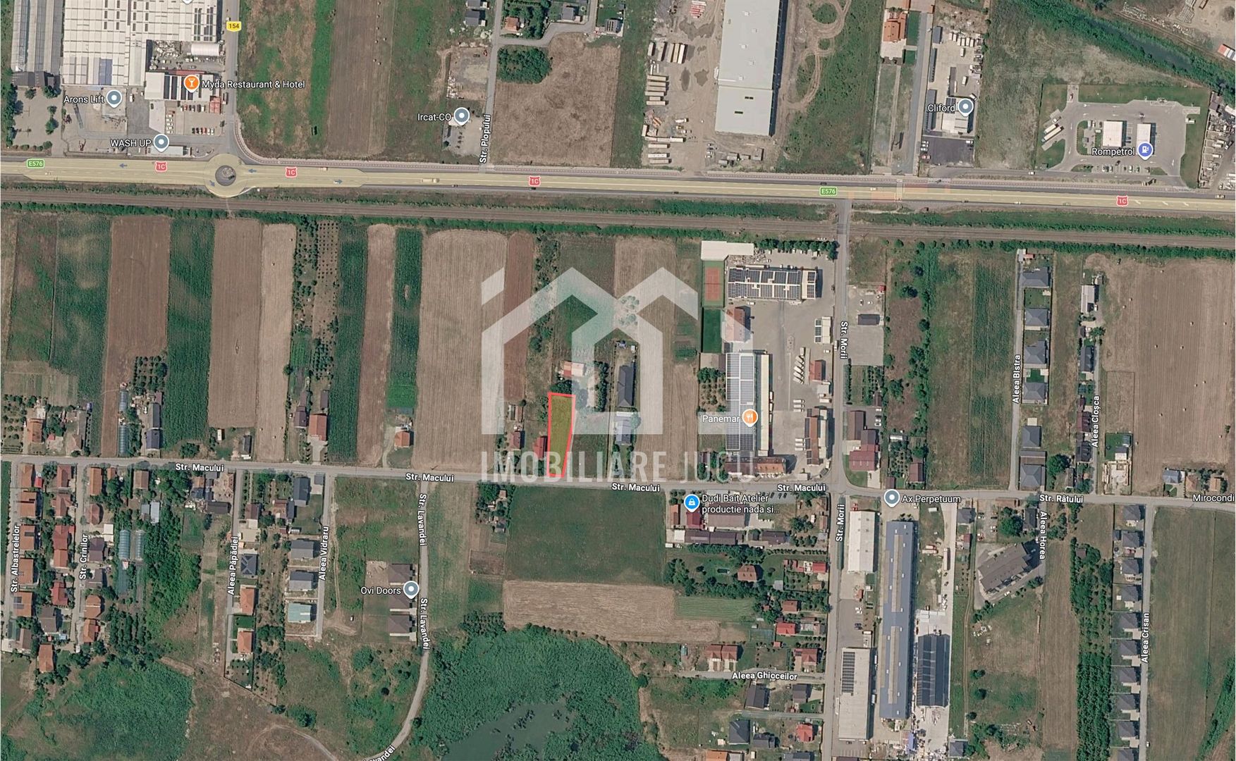 Loc de casa Jucu de Mijloc zona Panemar,  1129 mp | 16m front | asfalt - Poză 1