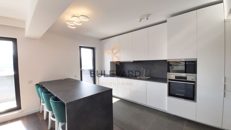 Apartament ultrafinisat de 80 mp + terase 32 mp, parcare subterana! - Poză 10