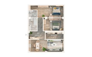 Apartament 3 camere - 85mp - Poză 1