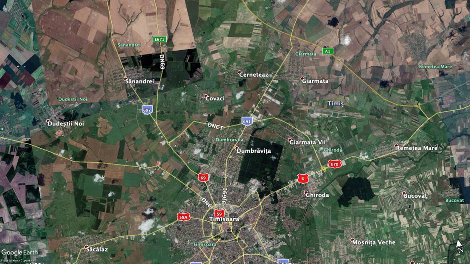 TEREN COMERCIAL DE INCHIRIAT CALEA TORONTALULUI - Poză 1