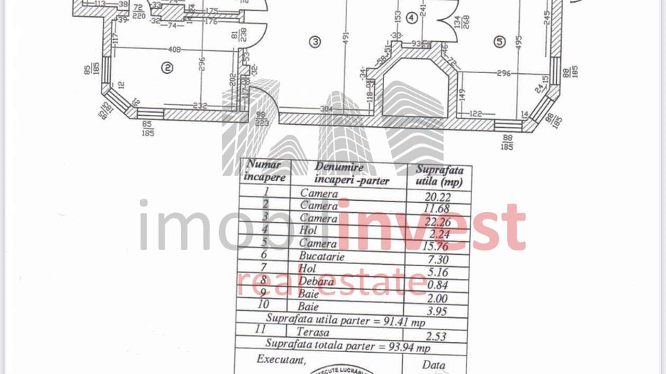 Vilă interbelică restaurată – Dorobanți Capitale 363 mp utili - Schiță 52
