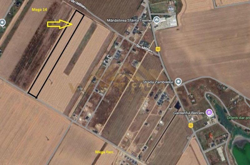 Ocazie, Teren 523 mp, rate, Berceni/ Vidra - Poză 1