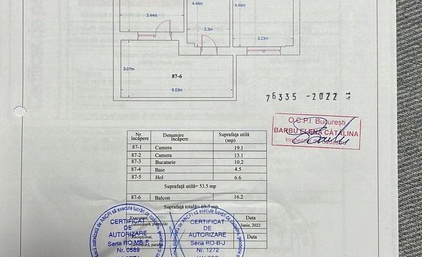 Apartament 2 camere cu terasă, parcare subterană, mobilat complet - Poză 21