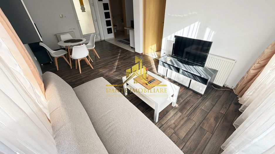 2 camere, mobilat modern, PET FRIENDLY, bloc nou, parcare, Borhanci - Poză 3