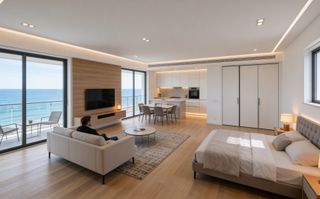 COSTINESTI( COD 05) - Apartament 3 Camere cu Vedere Frontală la Mare - Poză 9