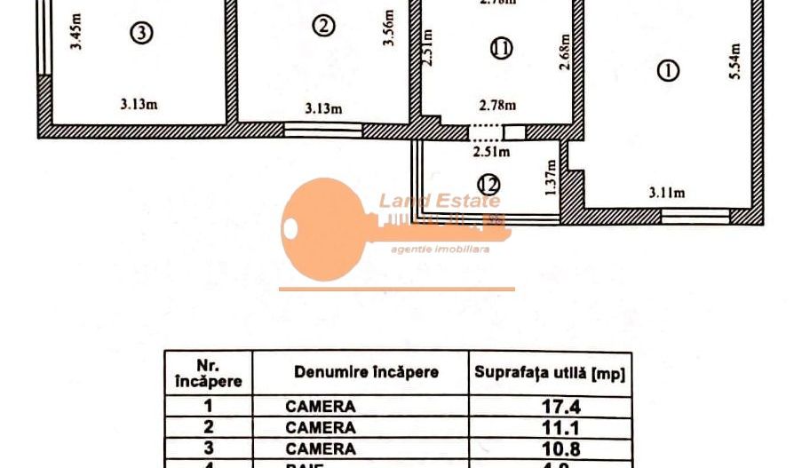 3 camere Tei - Teiul Doamnei - Poză 8