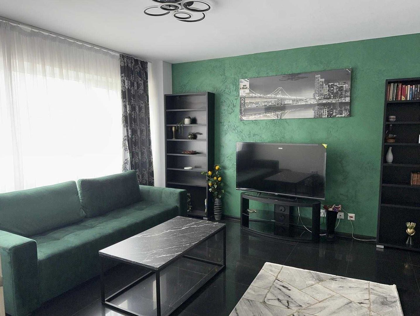 Închiriez apartament 2 camere-P-ta Alba Iulia, centrală bloc,openspace - Poză 1