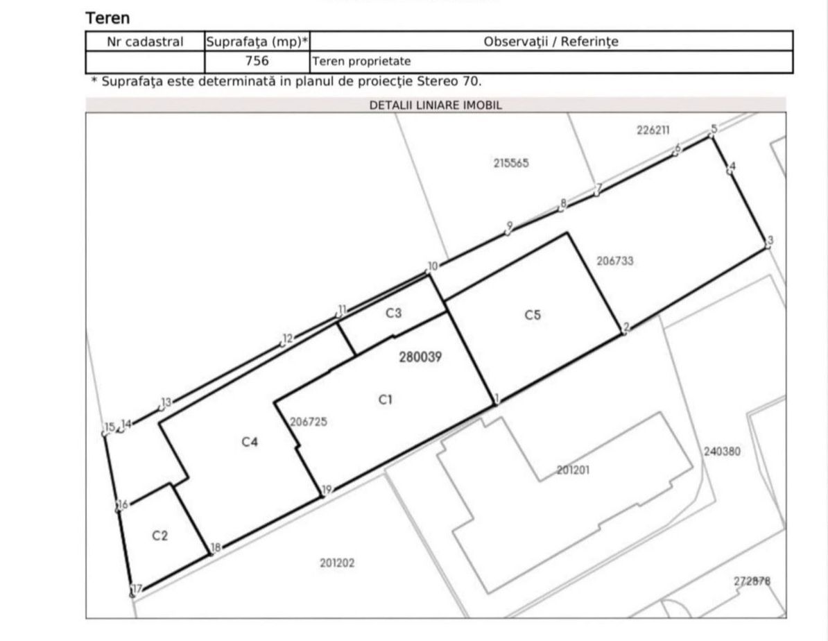 Spatiu comercial cu teren Arcul de Triumf - Schiță 17