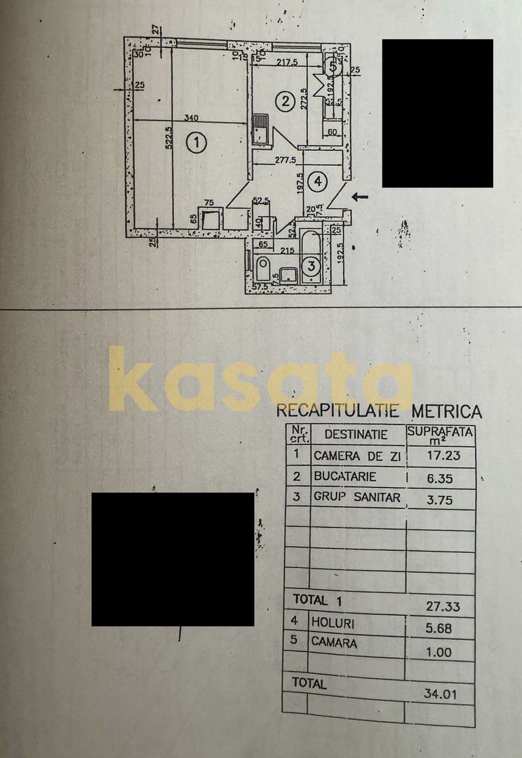 Garsonieră 🏢 | Gorjului 📍 | Boiler ♨️ | 5 min Metrou 🚇 - Schiță 11