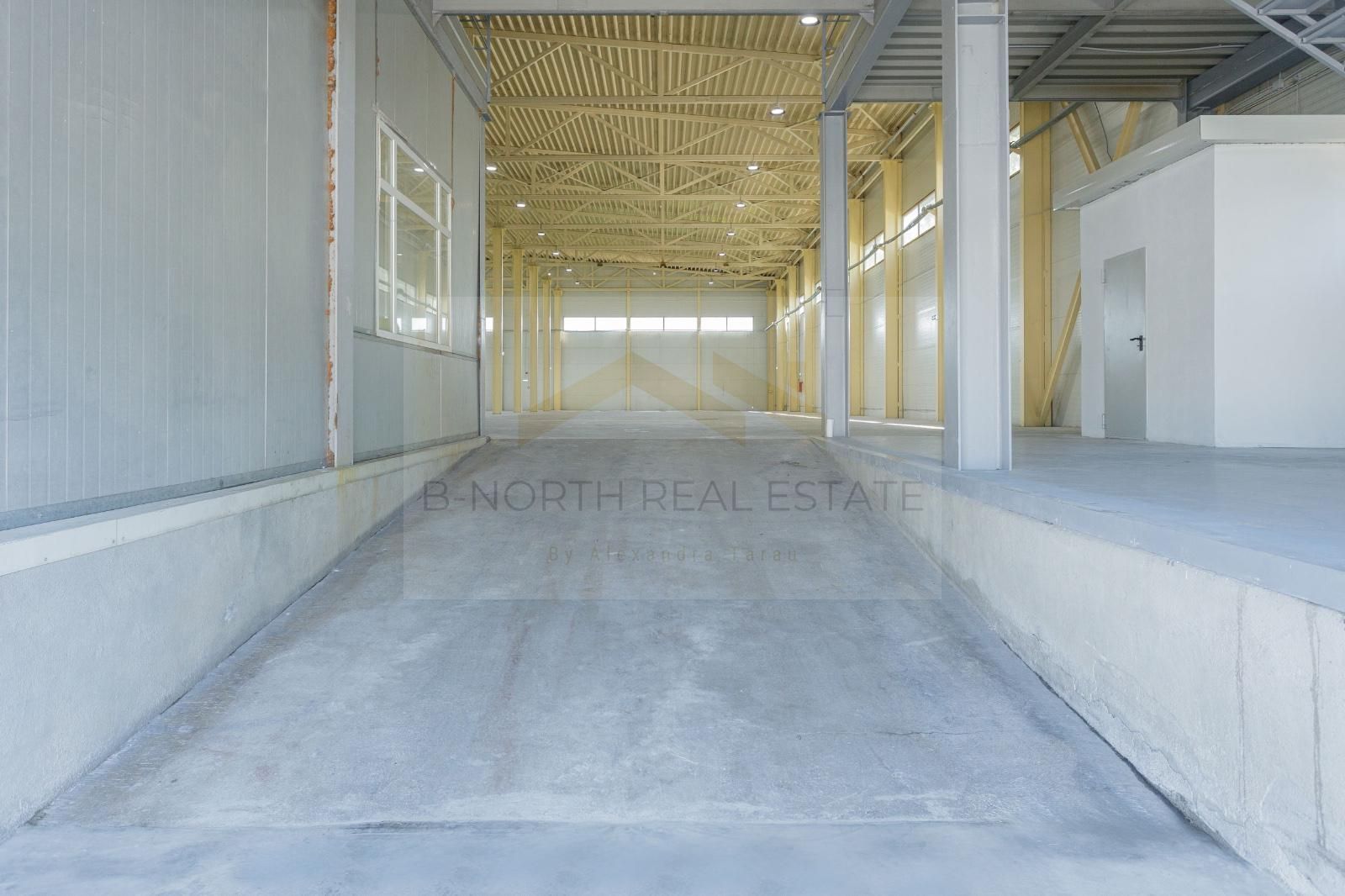 Hală industrială 1000 mp Otopeni | Rampe TIR | ISU | Acces DN1 & Centură - Poză 8