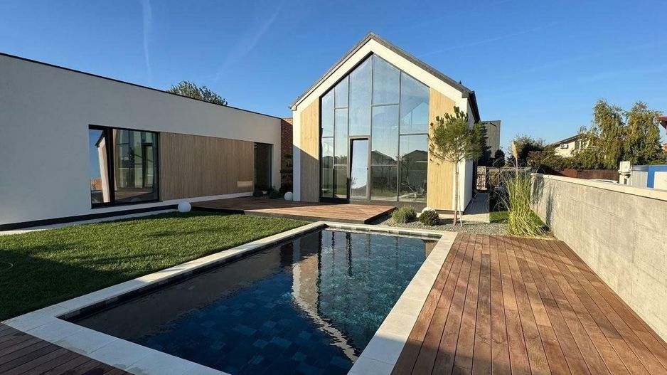 Vila de Lux Parter | Piscina | Arhitectura Deosebita | Finalizat - Poză 1