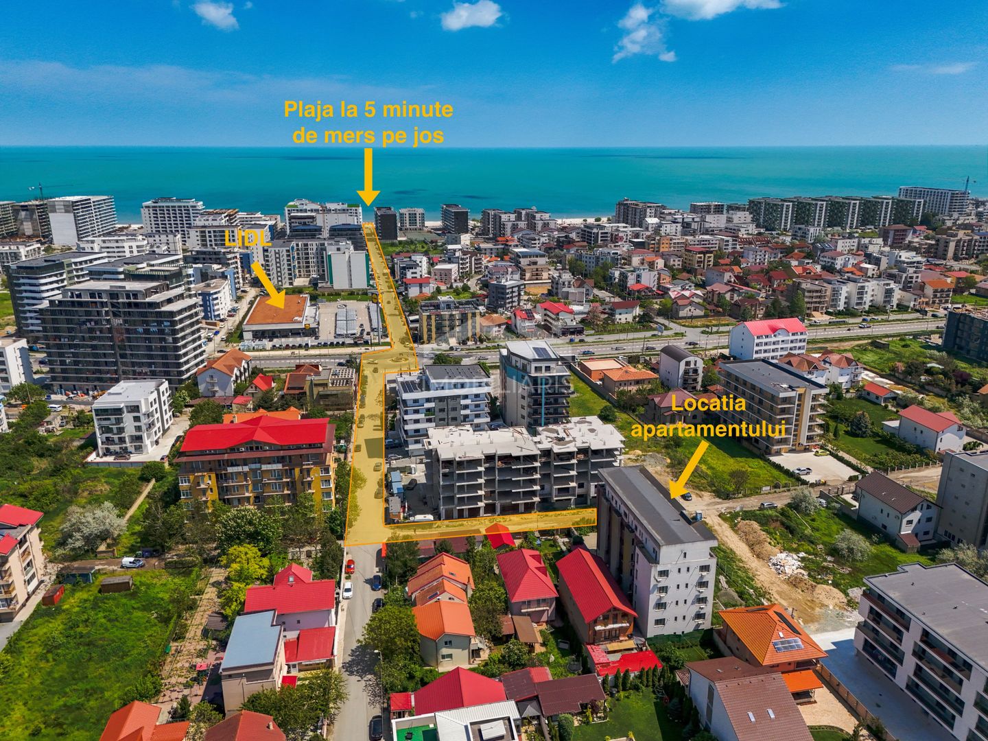 Apartament 2 camere mobilat - 3 min plaja - Mamaia Nord Lidl - Poză 7