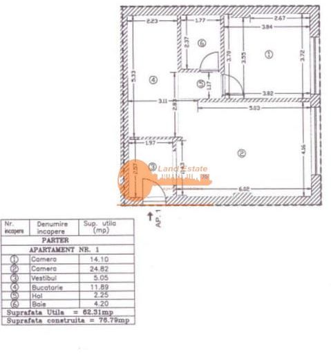 2 camere bloc 2010 zona Turda – Ion Mihalache - Poză 4